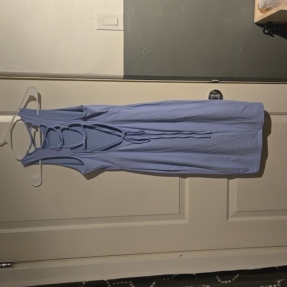 Light blue dress